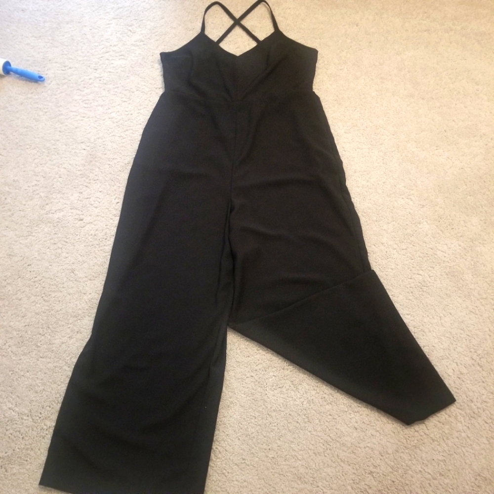 Palazzo pant strappy romper